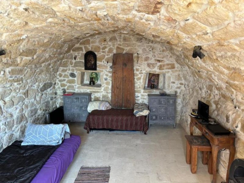 Pappagiannades Ostkreta, Pappagiannades: Traditionelles Steinhaus mit großem Garten voller Olivenbäume zu verkaufen Haus kaufen